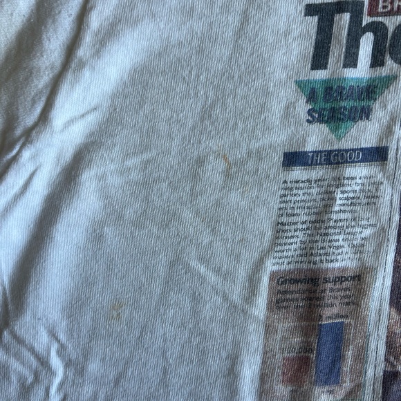 Atlanta Braves Vintage Newspaper Tshirt 1991 - Picture 5 of 7